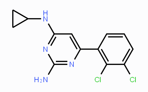 CAS No. 1609960-31-7, N4-cyclopropyl-6-(2,3-dichlorophenyl)pyrimidine-2,4-diamine