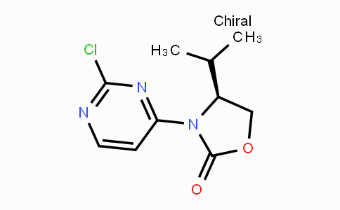 CAS No. 1429180-81-3, (S)-3-(2-chloropyrimidin-4-yl)-4-isopropyloxazolidin-2-one