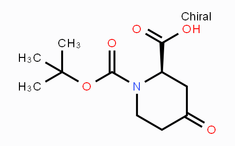 CAS No. 1212176-33-4, (R)-1-(tert-butoxycarbonyl)-4-oxopiperidine-2-carboxylic acid