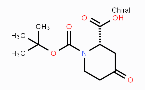 CAS No. 198646-60-5, (S)-1-(tert-butoxycarbonyl)-4-oxopiperidine-2-carboxylic acid