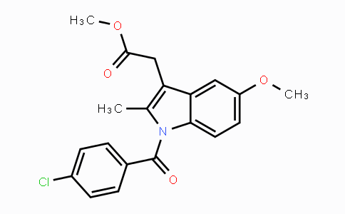 CAS No. 1601-18-9, methyl 2-(1-(4-chlorobenzoyl)-5-methoxy-2-methyl-1H-indol-3-yl)acetate