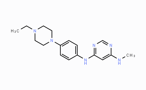 CAS No. 872511-35-8, N4-(4-(4-ethylpiperazin-1-yl)phenyl)-N6-methylpyrimidine-4,6-diamine