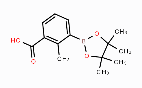 CAS No. 882678-82-2, 2-methyl-3-(4,4,5,5-tetramethyl-1,3,2-dioxaborolan-2-yl)benzoic acid