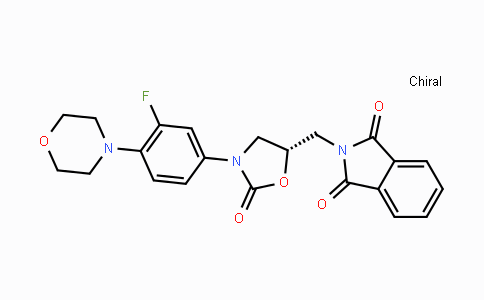 CAS No. 168828-89-5, (S)-2-((3-(3-fluoro-4-morpholinophenyl)-2-oxooxazolidin-5-yl)methyl)isoindoline-1,3-dione
