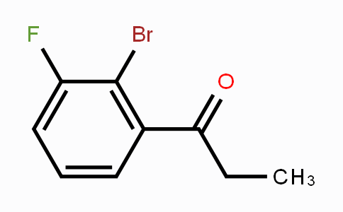 CAS No. 1261775-92-1, 1-(2-bromo-3-fluorophenyl)propan-1-one