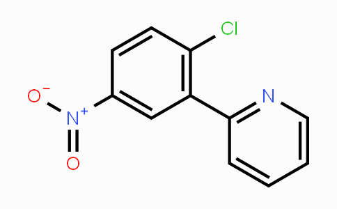 CAS No. 879088-40-1, 2-(2-chloro-5-nitrophenyl)pyridine