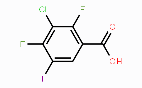 1000162-62-8 | 3-chloro-2,4-difluoro-5-iodobenzoic acid