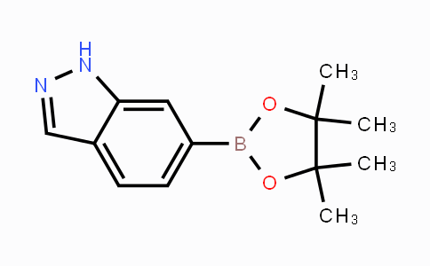 CAS No. 937049-58-6, 6-(4,4,5,5-tetramethyl-1,3,2-dioxaborolan-2-yl)-1H-indazole
