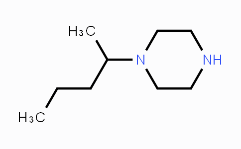 CAS No. 82499-96-5, 1-(pentan-2-yl)piperazine