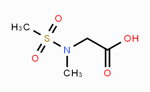 CAS No. 115665-52-6, 2-(N-methylmethylsulfonamido)acetic acid