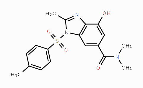 942195-86-0 | 4-hydroxy-N,N,2-trimethyl-1-tosyl-1H-benzo[d]imidazole-6-carboxamide