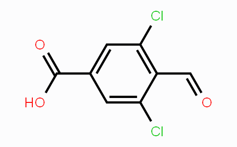 CAS No. 153203-80-6, 3,5-dichloro-4-formylbenzoic acid