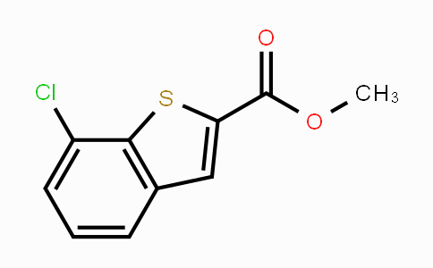 CAS No. 550998-56-6, methyl 7-chlorobenzo[b]thiophene-2-carboxylate