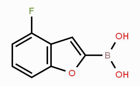 CAS No. 1423791-86-9, 4-fluorobenzofuran-2-ylboronic acid