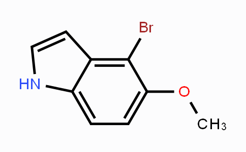 CAS No. 90858-86-9, 4-bromo-5-methoxy-1H-indole