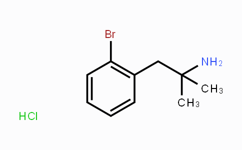 CAS No. 64057-67-6, 1-(2-bromophenyl)-2-methylpropan-2-amine hydrochloride