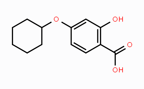 CAS No. 1243476-50-7, 4-(cyclohexyloxy)-2-hydroxybenzoic acid