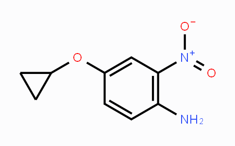 CAS No. 1243410-04-9, 4-cyclopropoxy-2-nitroaniline