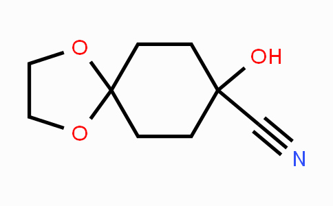 CAS No. 320342-31-2, 8-hydroxy-1,4-dioxaspiro[4.5]decane-8-carbonitrile