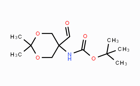 364631-73-2 | tert-butyl 5-formyl-2,2-dimethyl-1,3-dioxan-5-ylcarbamate