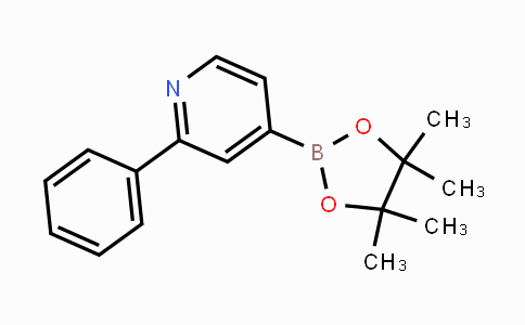 879291-26-6 | 2-phenyl-4-(4,4,5,5-tetramethyl-1,3,2-dioxaborolan-2-yl)pyridine