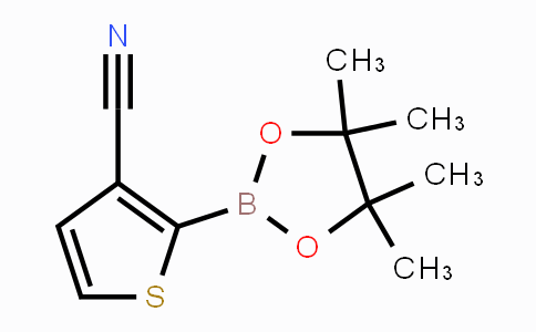 463336-26-7 | 2-(4,4,5,5-tetramethyl-1,3,2-dioxaborolan-2-yl)thiophene-3-carbonitrile