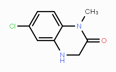 CAS No. 80484-00-0, 6-chloro-1-methyl-3,4-dihydroquinoxalin-2(1H)-one