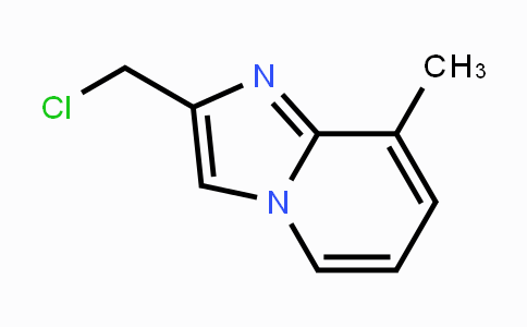 CAS No. 182181-42-6, 2-(chloromethyl)-8-methylimidazo[1,2-a]pyridine