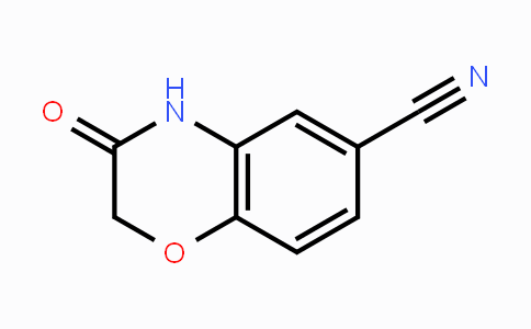 CAS No. 134997-74-3, 3-oxo-3,4-dihydro-2H-benzo[b][1,4]oxazine-6-carbonitrile