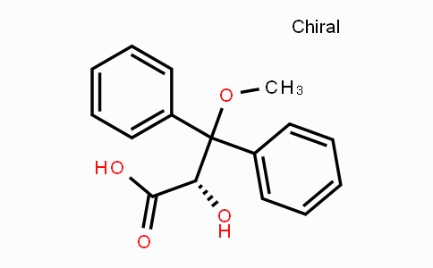 CAS No. 178306-52-0, (S)-2-hydroxy-3-methoxy-3,3-diphenylpropanoic acid