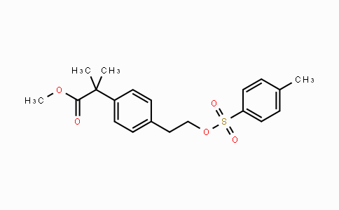 MC443833 | 1181267-30-0 | 2-甲基-2-{4- [2-(甲苯-4-磺酰氧基)-乙基]-苯基} -丙酸甲酯