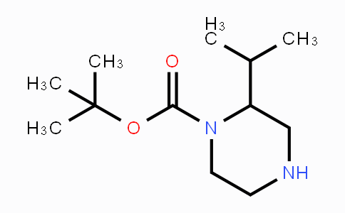 CAS No. 886766-25-2, 1-Boc-2-isopropyl-piperazine