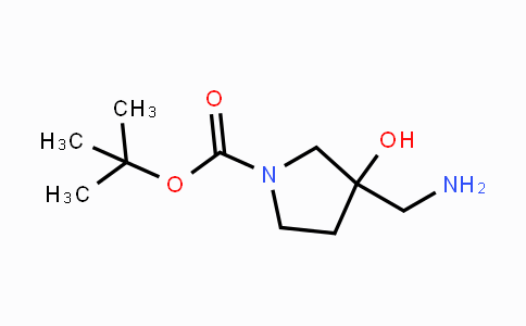 CAS No. 114214-73-2, 1-BOC-3-(氨甲基)-3-羟基吡咯烷