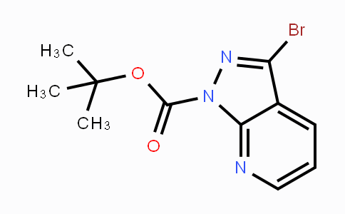 CAS No. 1234616-46-6, 1-Boc-3-bromo-1H-pyrazolo[3,4-b]pyridine