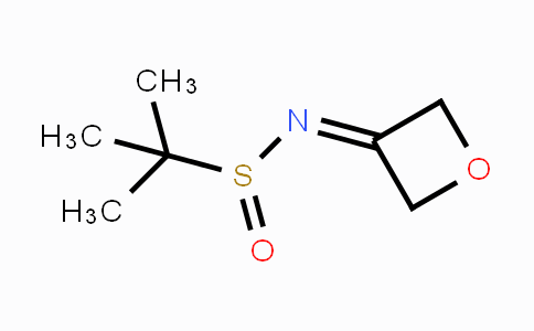 CAS No. 1158098-73-7, 2-Methyl-N-(oxetan-3-ylidene)propane-2-sulfinamide