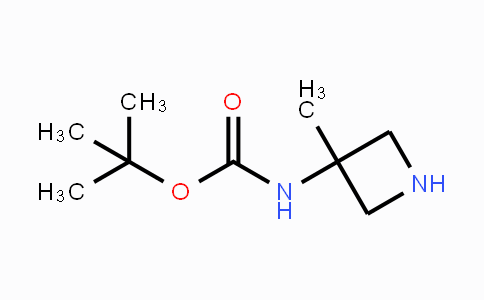 CAS No. 1018443-01-0, 3-(BOC-氨基)-3-甲基氮杂环丁烷
