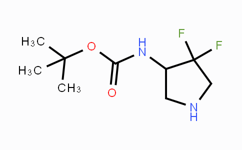 CAS No. 1434141-95-3, 3-(Boc-amino)-4,4-difluoropyrrolidine