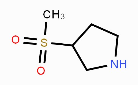 CAS No. 433980-62-2, 3-(Methylsulfonyl)pyrrolidine