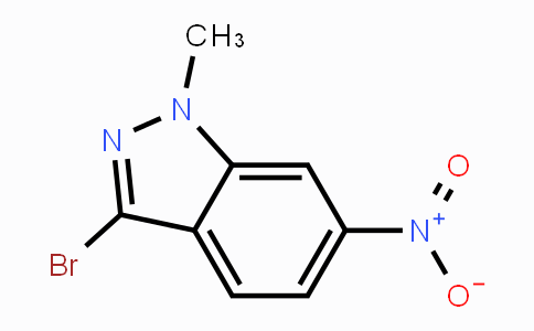 CAS No. 74209-32-8, 3-Bromo-1-methyl-6-nitro-1H-indazole