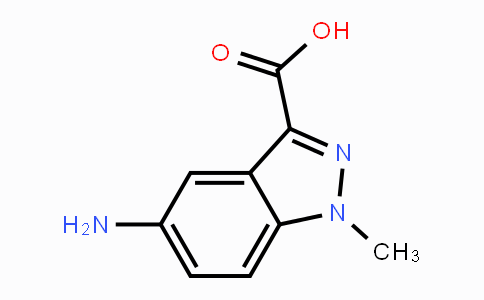 CAS No. 1566649-46-4, 5-Amino-1-methyl-1H-indazole-3-carboxylic acid