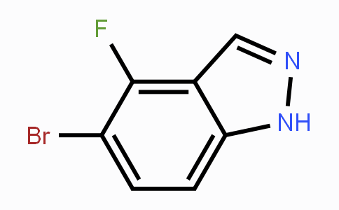 CAS No. 1082041-85-7, 5-Bromo-4-fluoro-1H-indazole