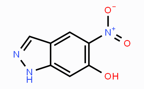 CAS No. 1082041-56-2, 5-Nitro-1H-indazol-6-ol