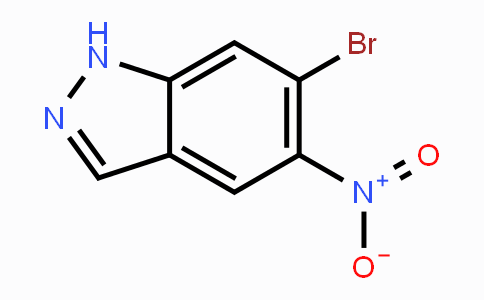 CAS No. 1351813-02-9, 6-Bromo-5-nitro-1H-indazol