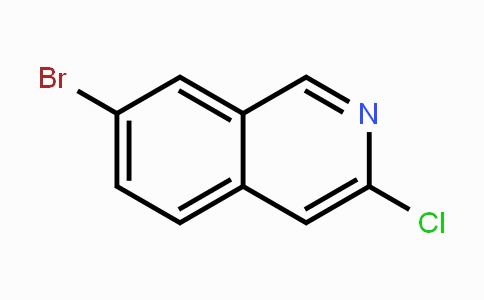 CAS No. 1029720-65-7, 7-Bromo-3-chloroisoquinoline