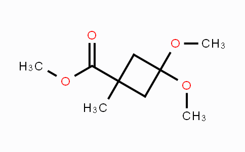 MC444518 | 1523570-99-1 | Methyl 3,3-dimethoxy-1-methyl-cyclobutanecarboxylate