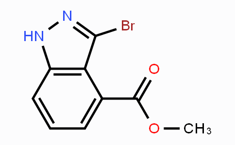 885271-63-6 | 3-溴-吲唑-4-甲酸甲酯