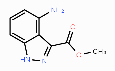 CAS No. 1360946-93-5, Methyl 4-amino-1H-indazole-3-carboxylate