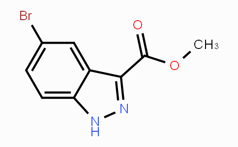 CAS No. 78155-74-5, Methyl 5-bromo-1H-indazole-3-carboxylate
