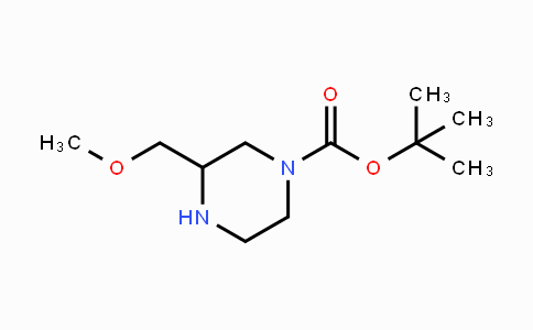 CAS No. 1270982-05-2, tert-Butyl 3-(methoxymethyl)piperazine-1-carboxylate