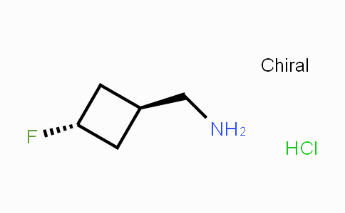 CAS No. 1260664-80-9, trans-(3-Fluorocyclobutyl)methamine hydrochloride